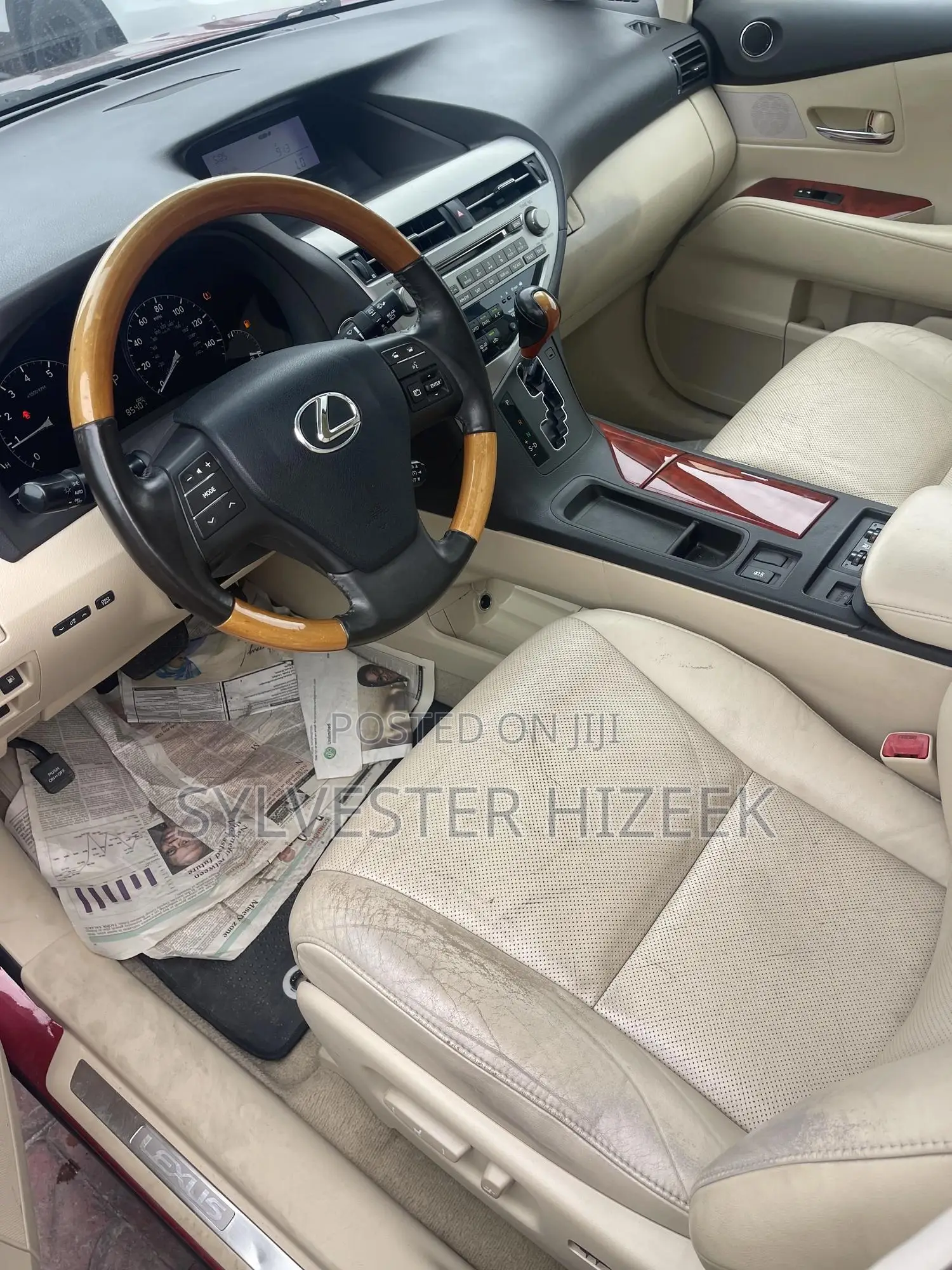 Lexus RX 350 2012 Red
