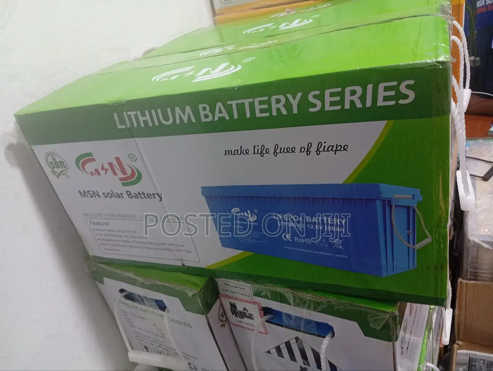 MSN Lithium Ion 12v 300ah Lifepo4 Battery