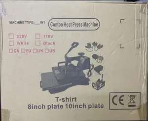 Combo Hear Press Machine 8in1