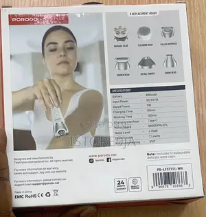 Porodo Face and Body Epilator