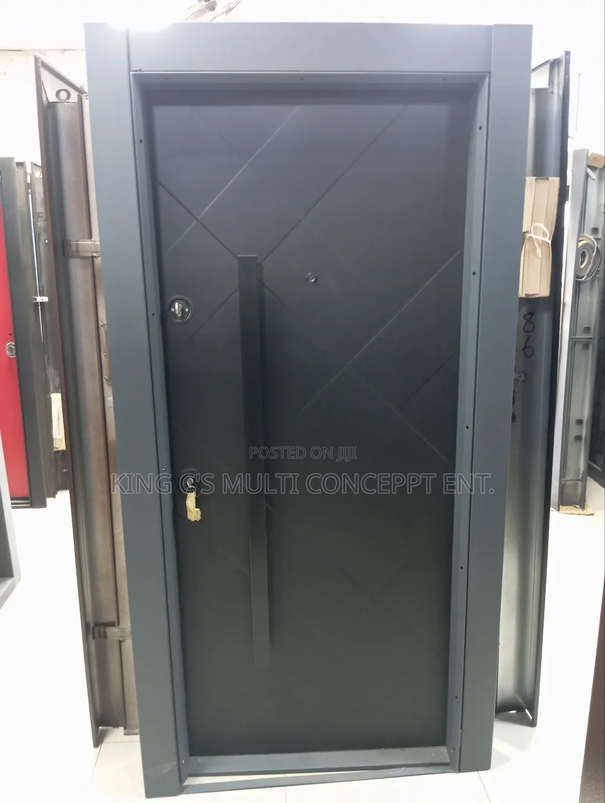 3ft by 7ft Full Metallic Security Door