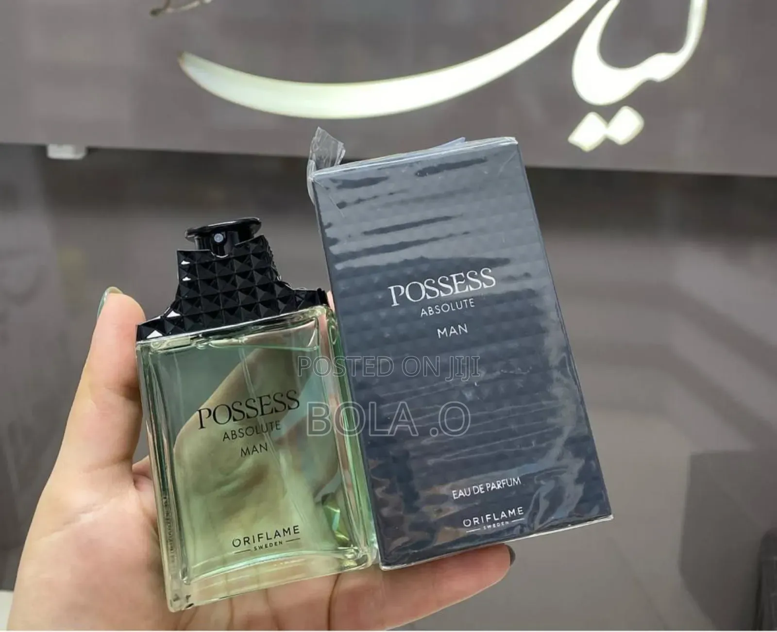 Oriflame Possess Absolute Man Parfum With Unique Scent