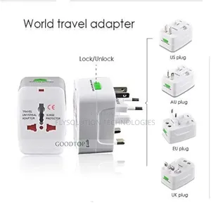 Universal Travel Adapter No Usb