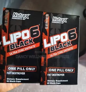Nutrex Research Lipo6 Black Fat Burner