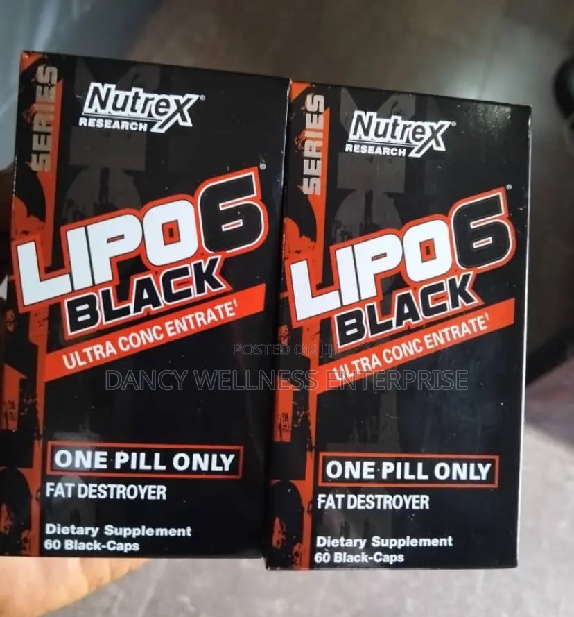 Nutrex Research Lipo6 Black Fat Burner