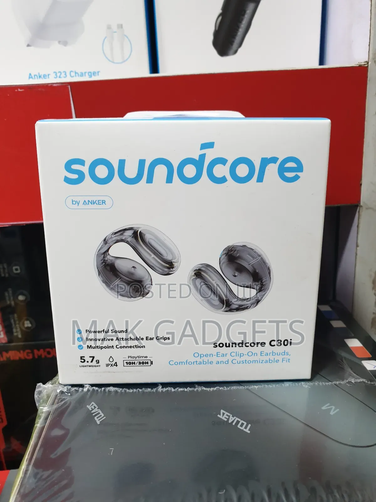Soundcore C30i Space Earclips Earbuds Wireless Bluetooth