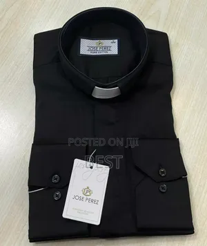 Pastor Neck Corporate Luxury Shirts