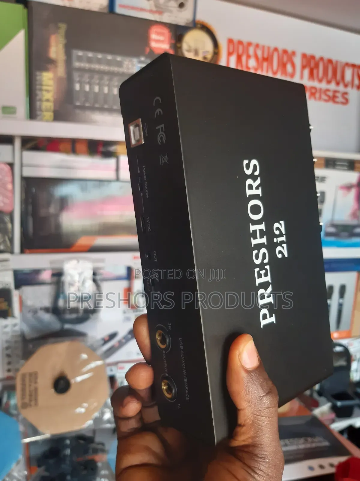 Usb 24bitz Professional Preshors Audio Interface