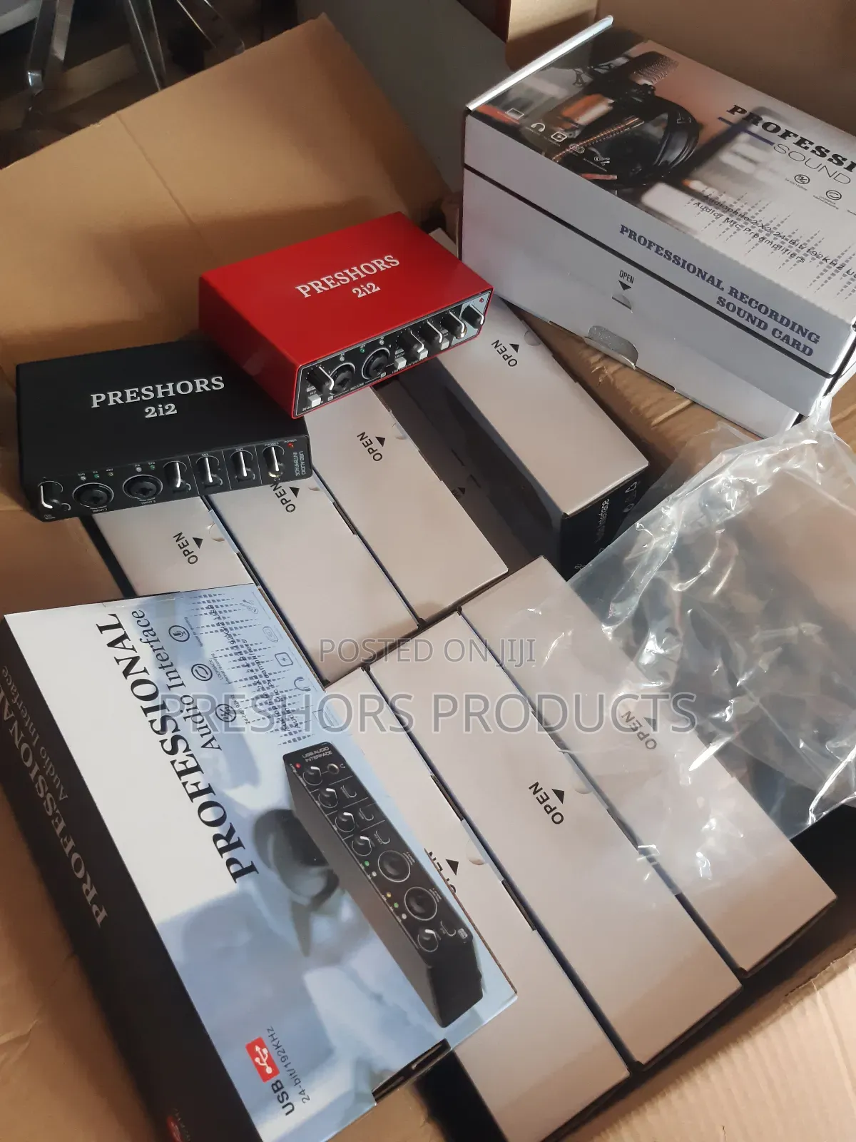 Usb 24bitz Professional Preshors Audio Interface