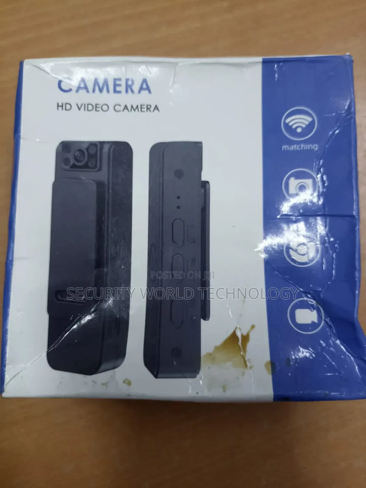 Hd Video Body Worn Wi-Fi Smart Camera