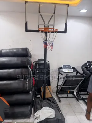 Big Fiber Glass Basketball  Stand