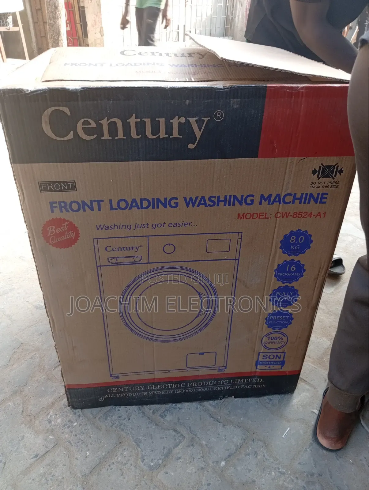 Century 8kg Front Loading Watching Machine