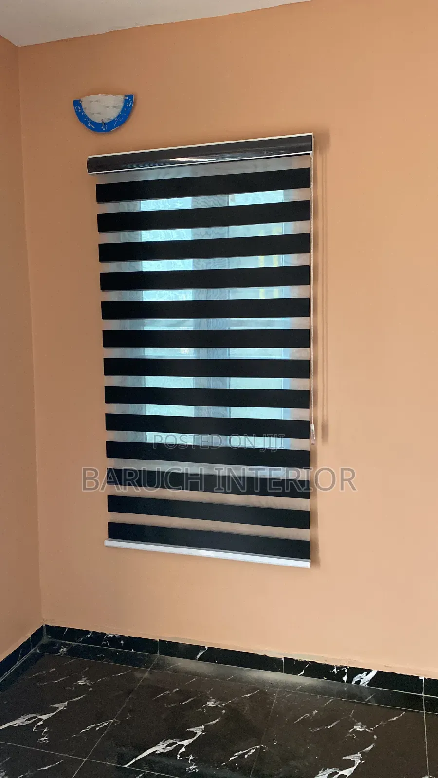 Window Blinds With Day and Night Display