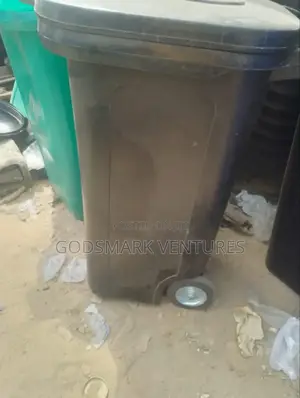 240 Litres of Dustbin With Iron Tyres.