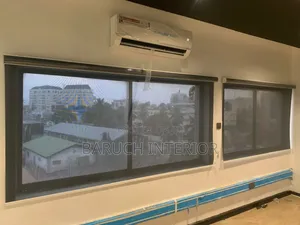 Transparent Sunscreen Blinds for Offices