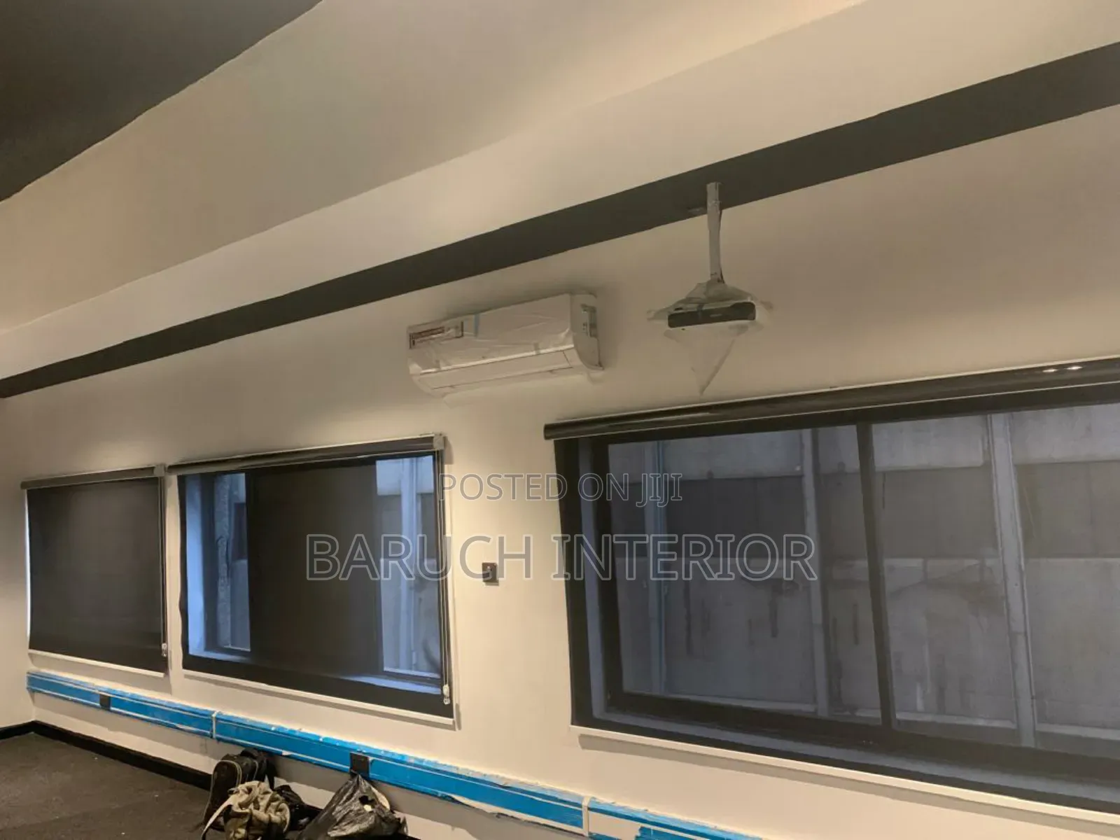 Transparent Sunscreen Blinds for Offices