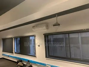 Transparent Sunscreen Blinds for Offices