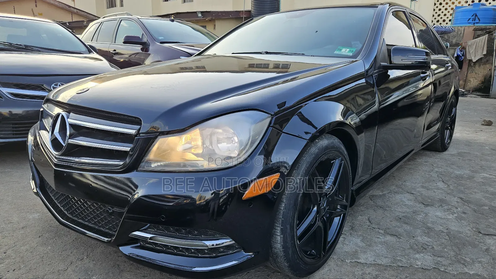 Mercedes-Benz C300 Sport 4Matic Sedan AWD (3.5L 6cyl 7A) 2013 Black