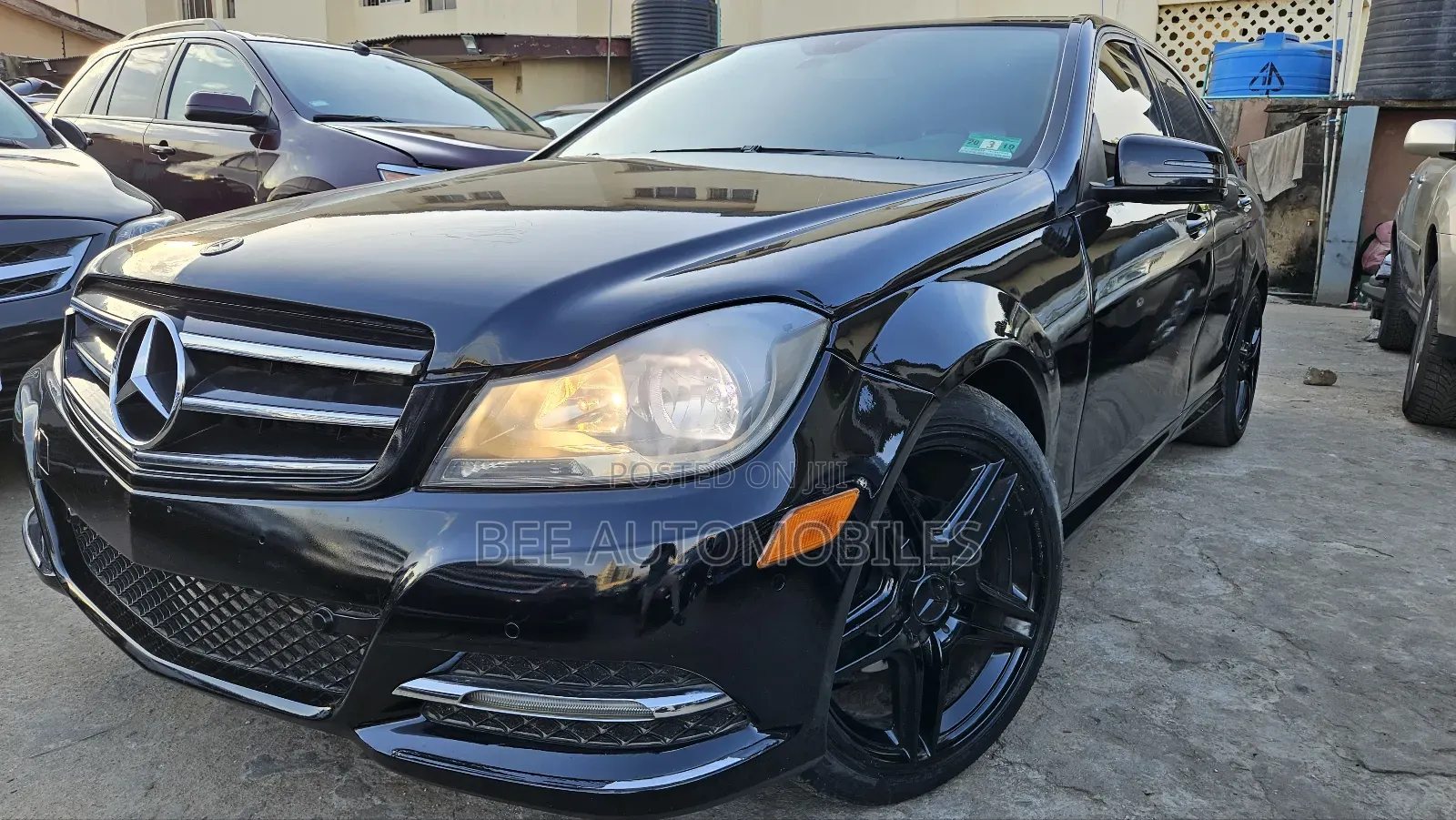 Mercedes-Benz C300 Sport 4Matic Sedan AWD (3.5L 6cyl 7A) 2013 Black
