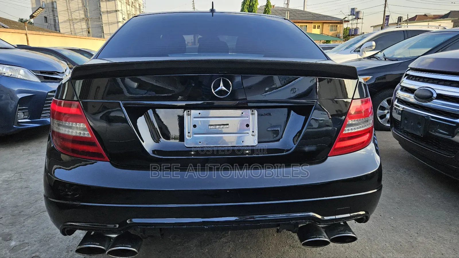 Mercedes-Benz C300 Sport 4Matic Sedan AWD (3.5L 6cyl 7A) 2013 Black
