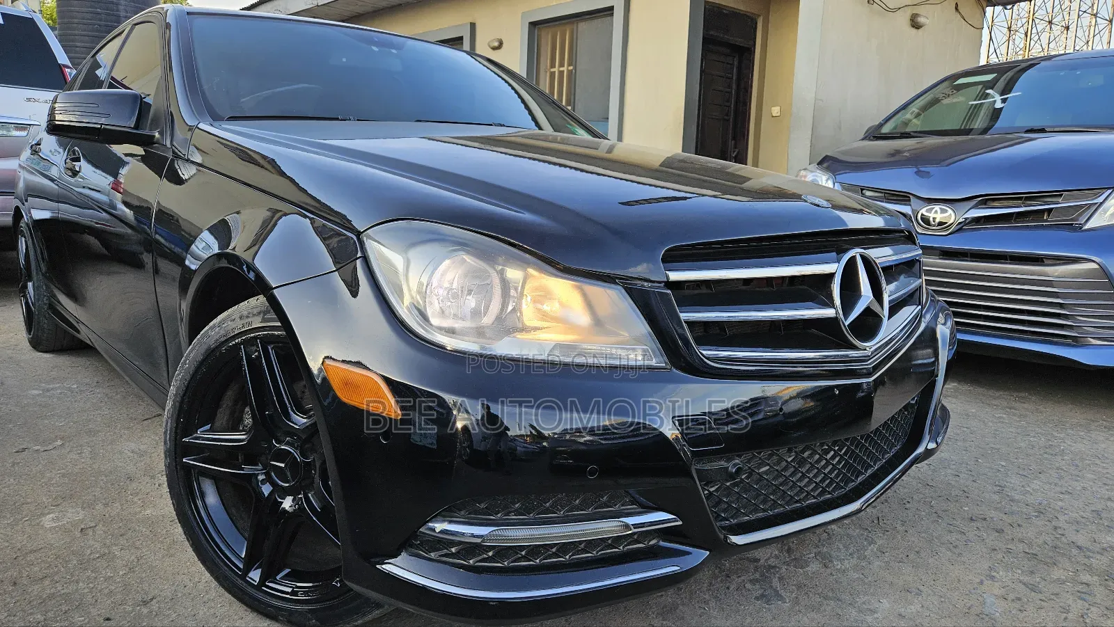 Mercedes-Benz C300 Sport 4Matic Sedan AWD (3.5L 6cyl 7A) 2013 Black