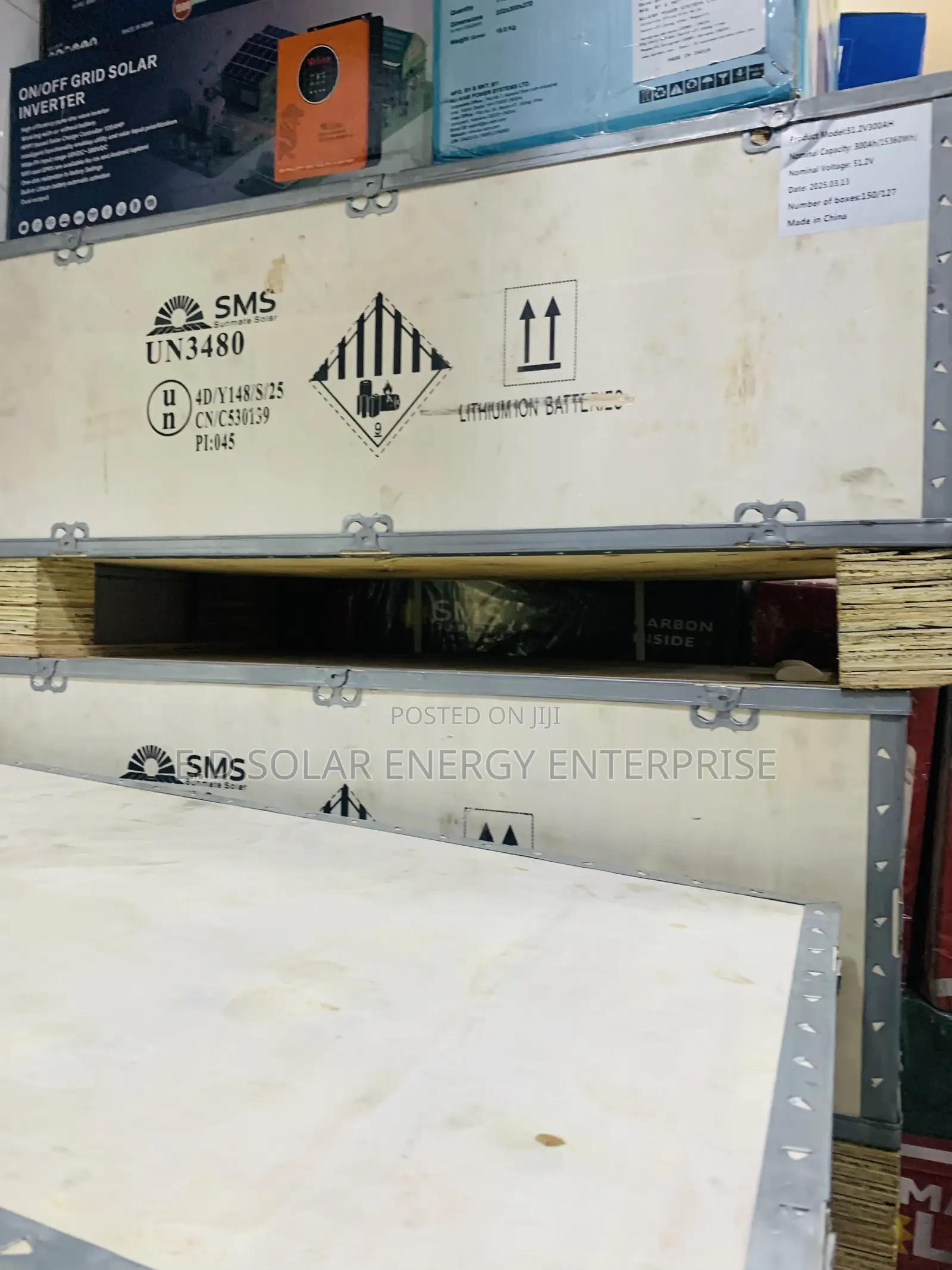 SMS Solar Lithium Ion Battery 10kwh 48v Is Available