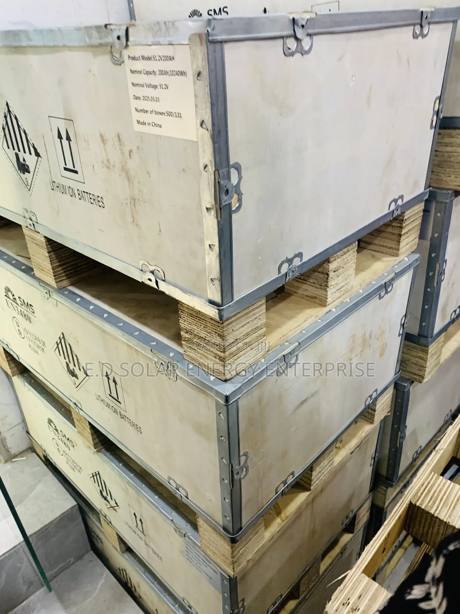 SMS Solar Lithium Ion Battery 10kwh 48v Is Available