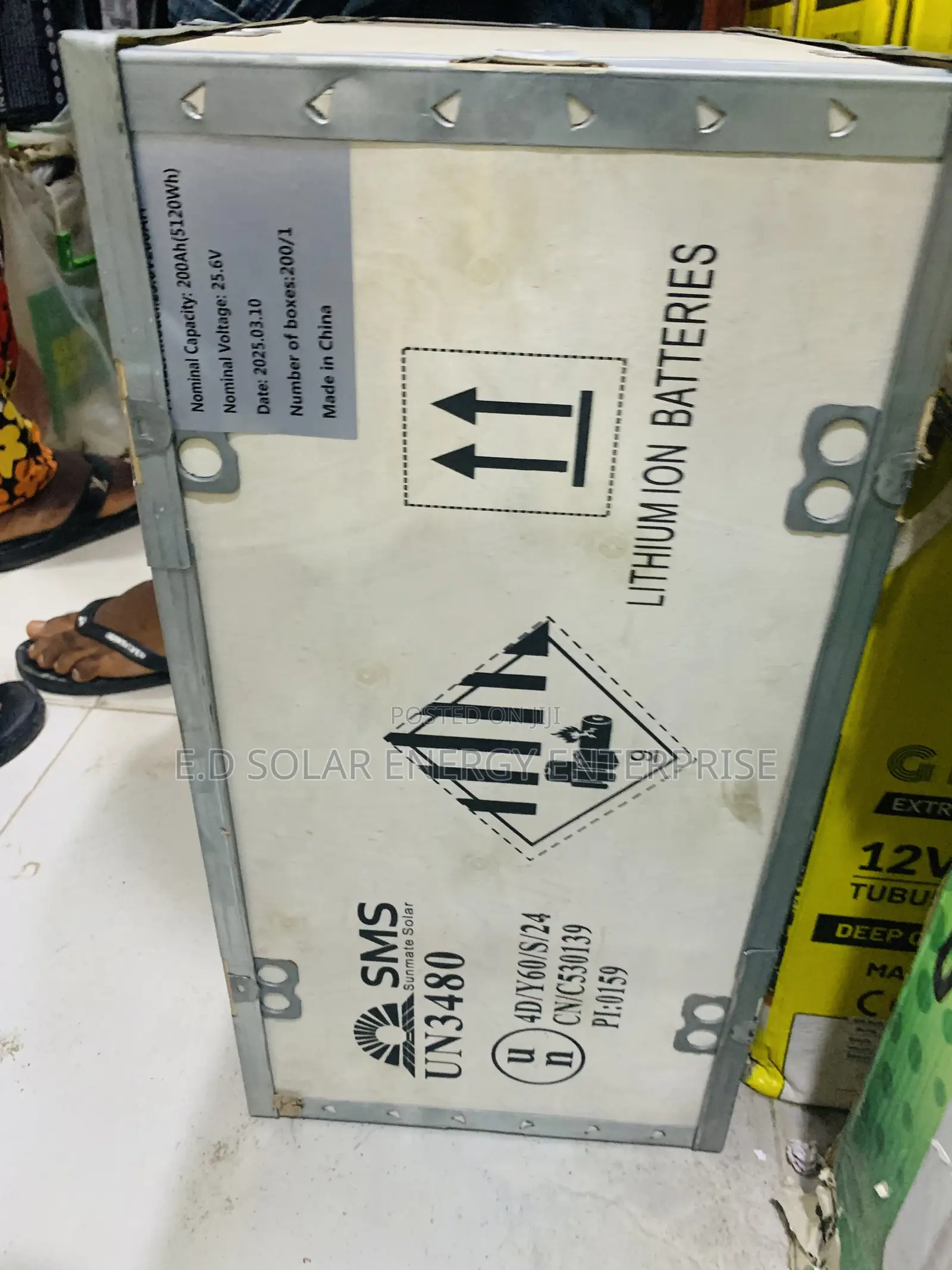 SMS Solar Lithium Ion Battery 10kwh 48v Is Available