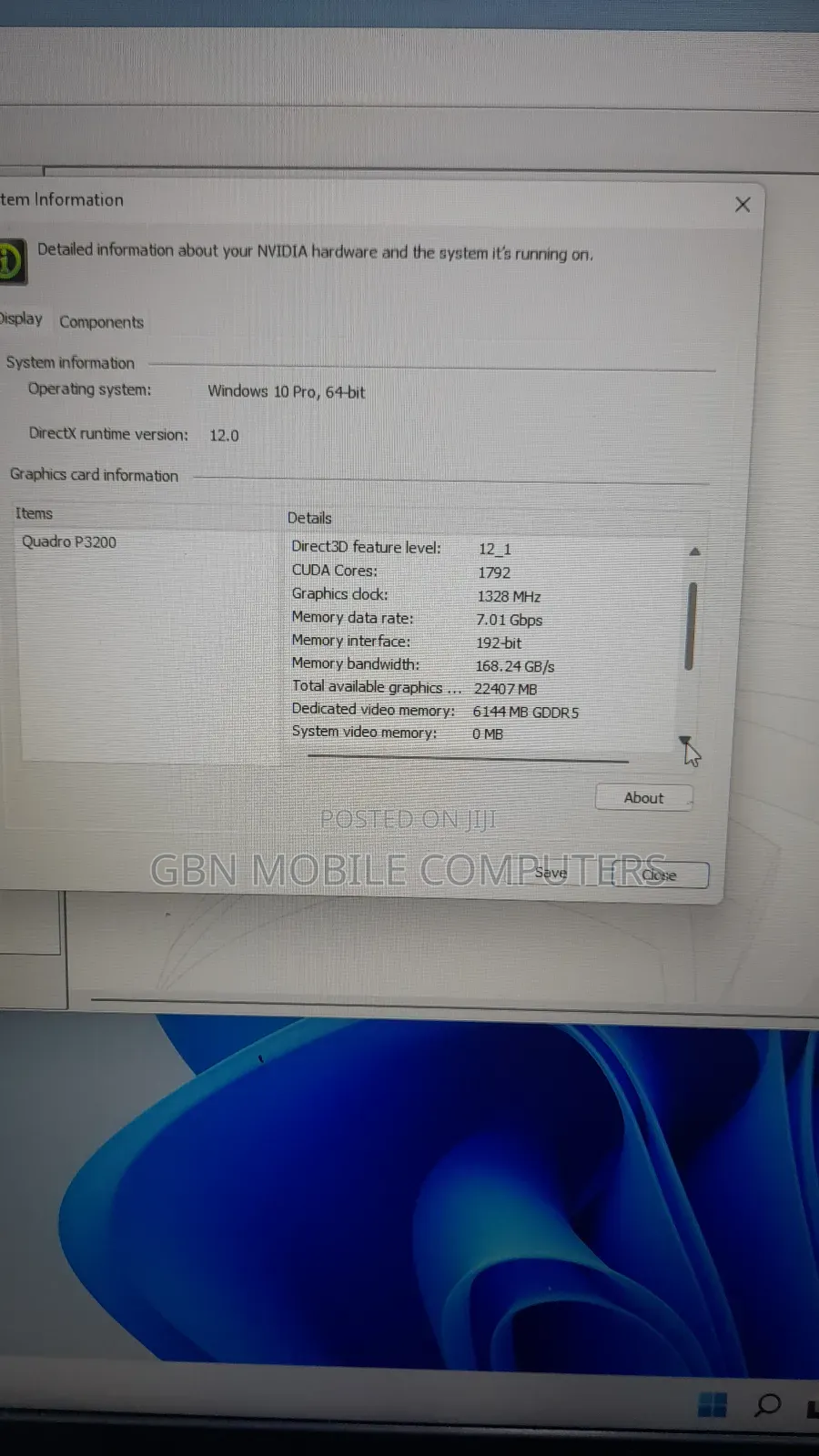 Laptop Dell Precision 7730 32GB Intel Core I7 SSD 512GB