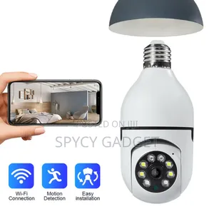 Hd Ptz Wifi Bulb Camera