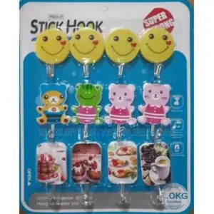 Smiley Wall Hook / Command Hook