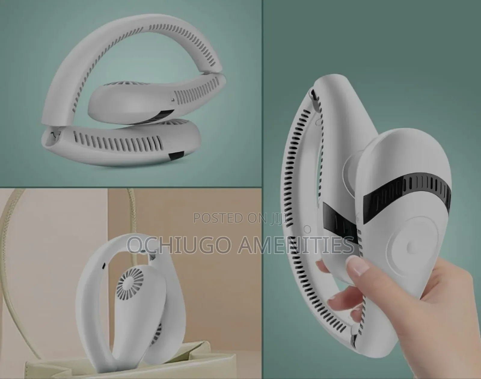 Neck Fan Foldable (5000mah Battery Life )