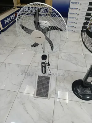 Photo - Solar Rechargeable Fan 18 Inches