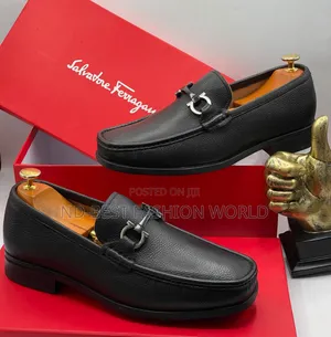 Black Leather Sample Shoes