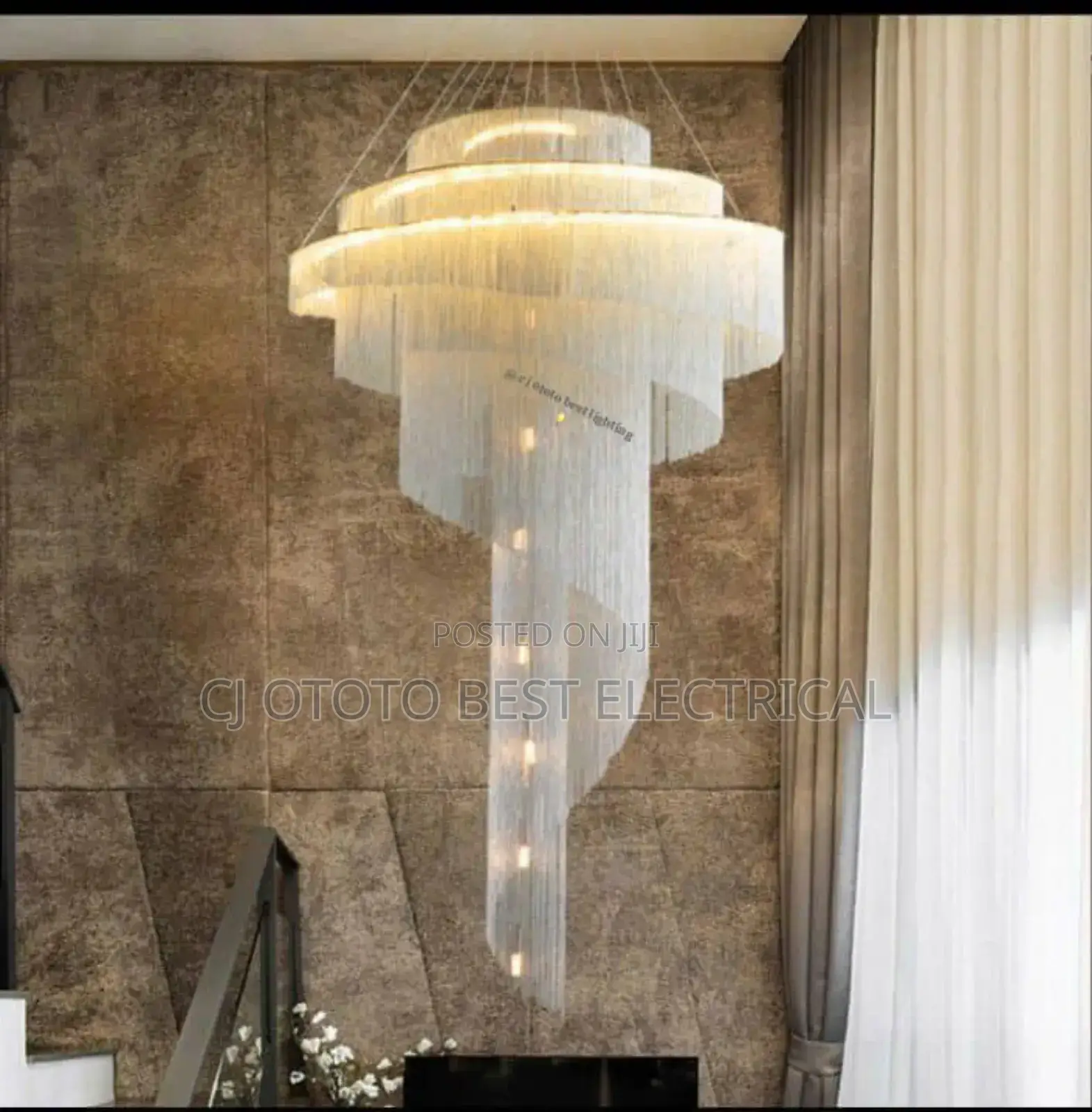 New Model Led Light for Your Open Void, Luxury Hanging Light