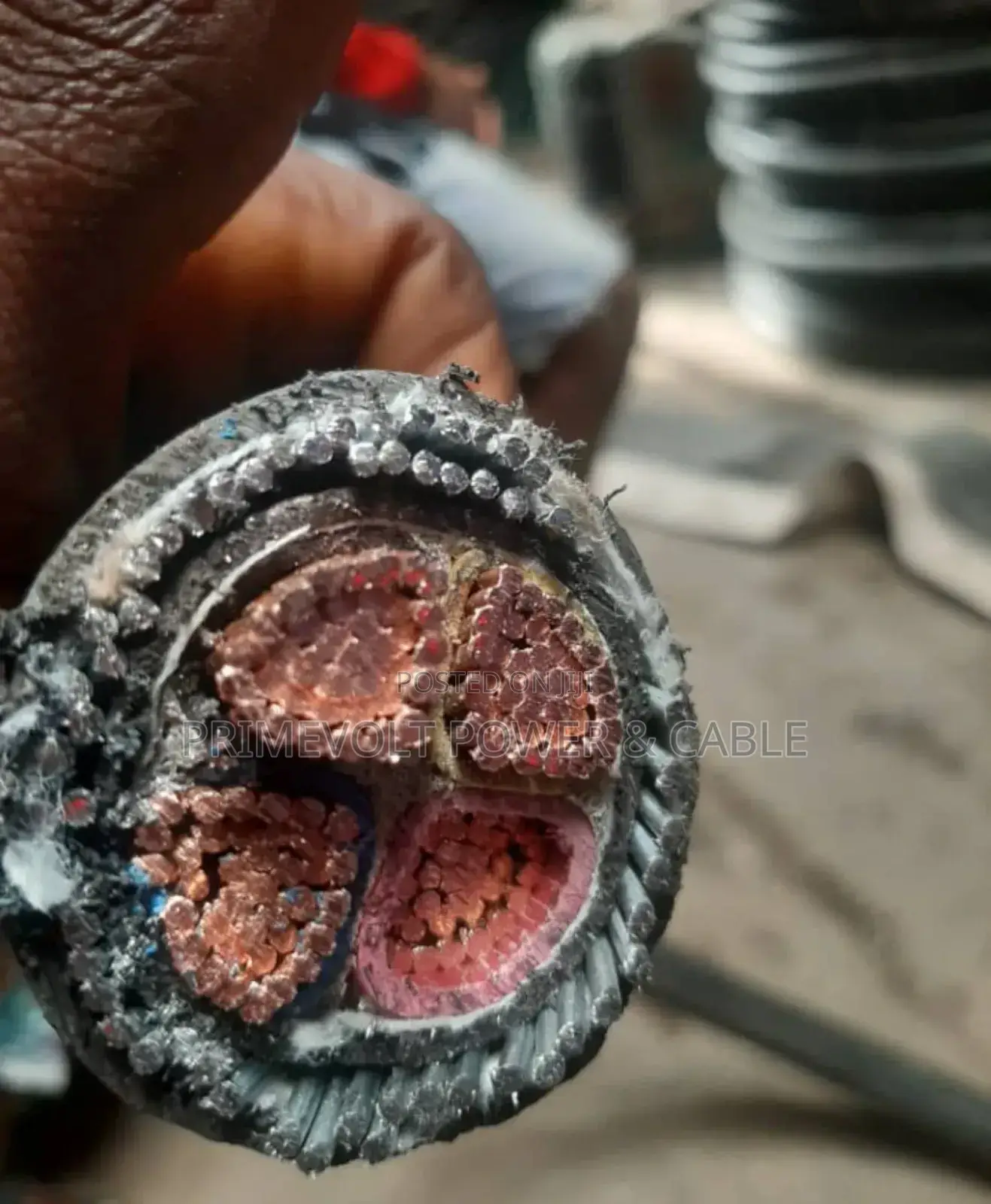 120mm 4core Armoured Cable