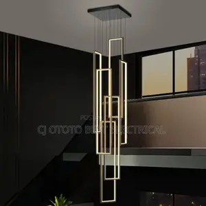 Staircase Led Drop Light, Gold and Black Body Available