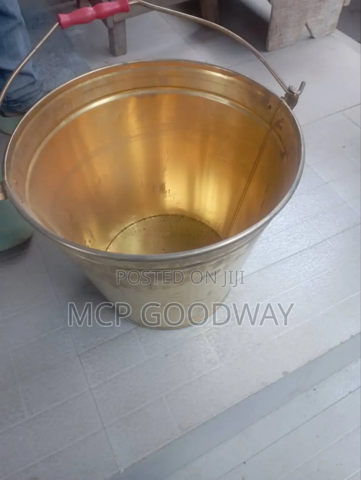 Brass Bucket Non Speak