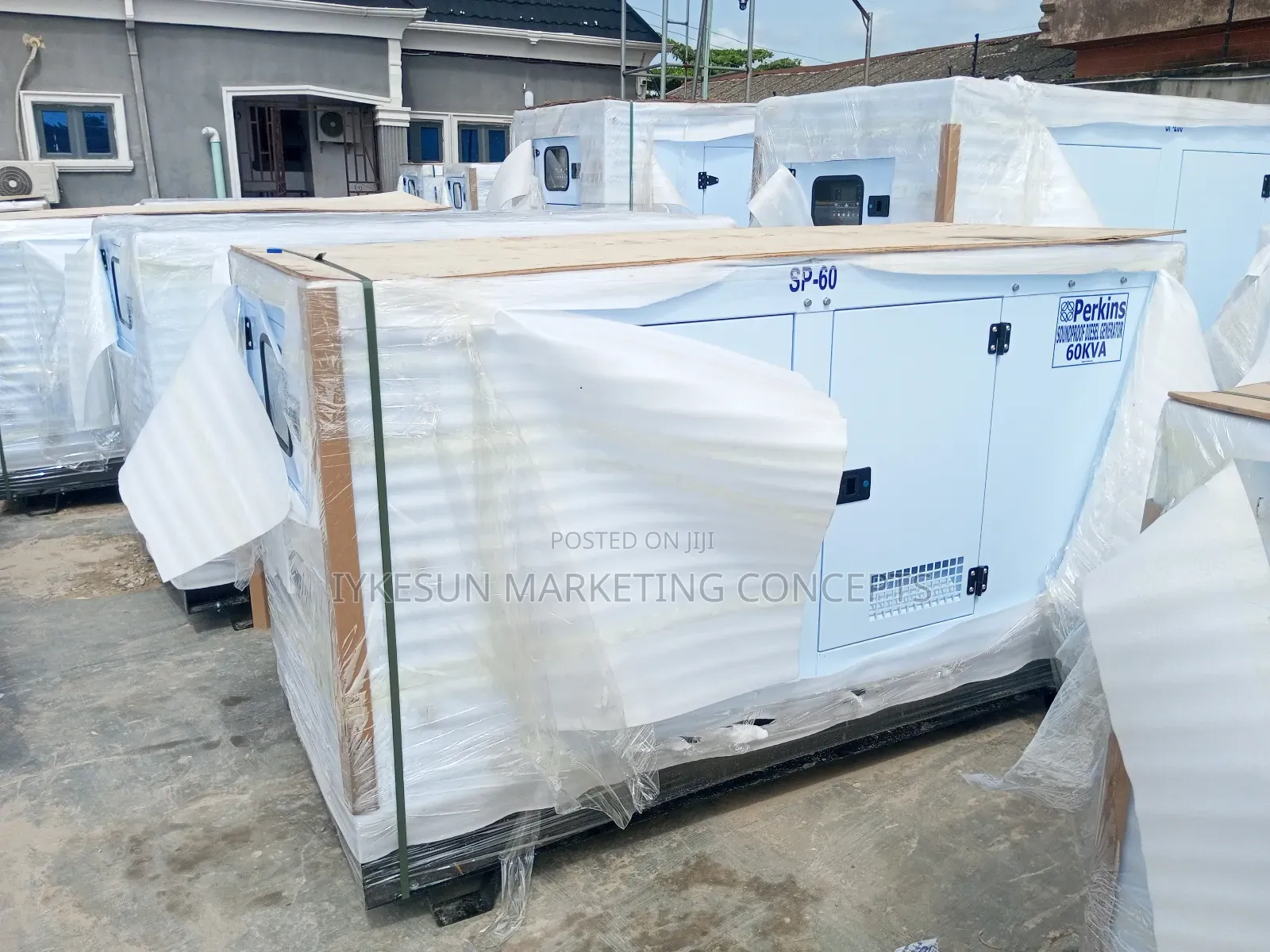 Perkins Diesel Generator Soundproof 100% Copper Wire
