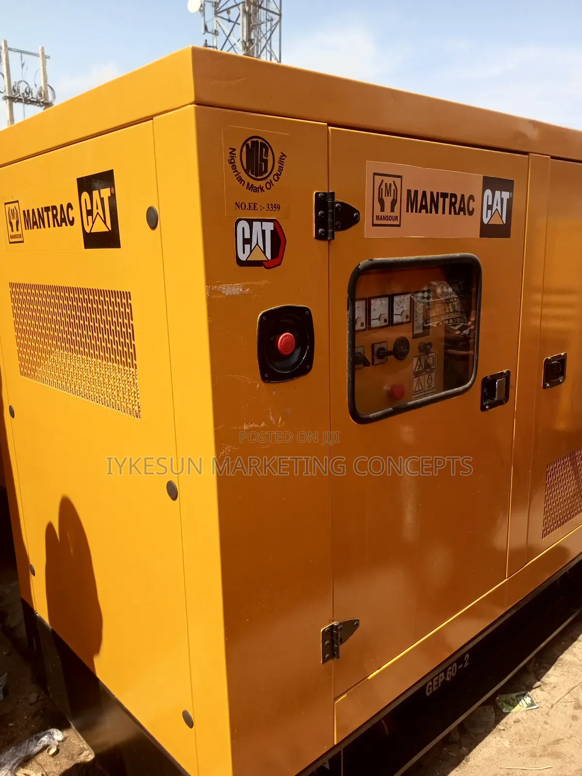 Cat Diesel Generator Soundproof 100% Copper