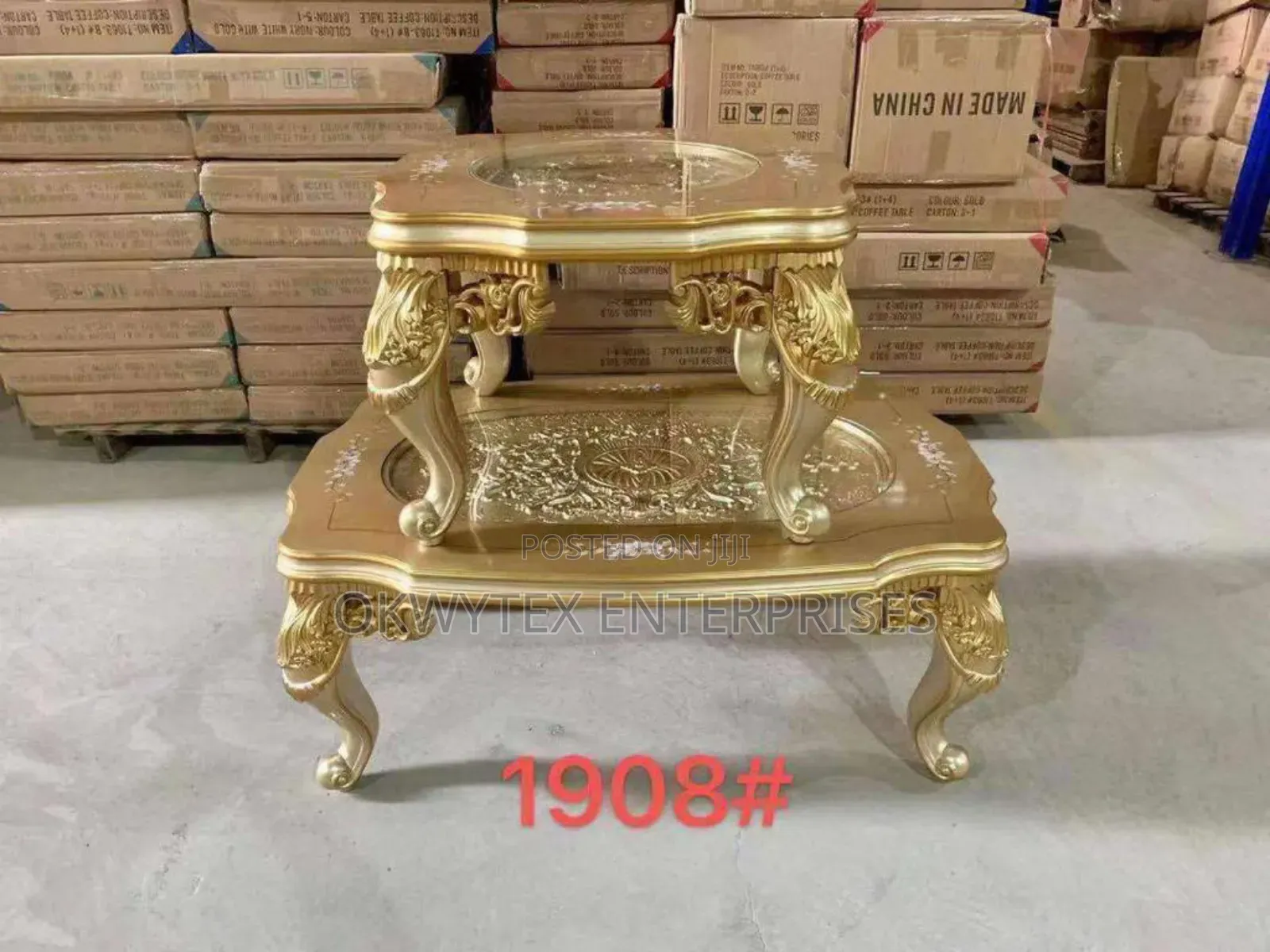 Executive Center Table With Two Sides Stools