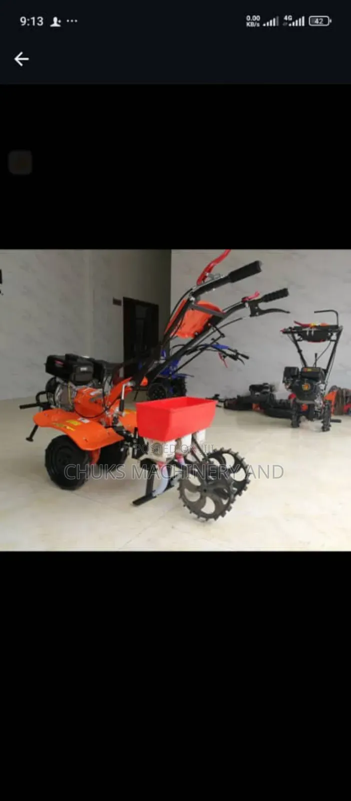 4stroke Mantis Tiller