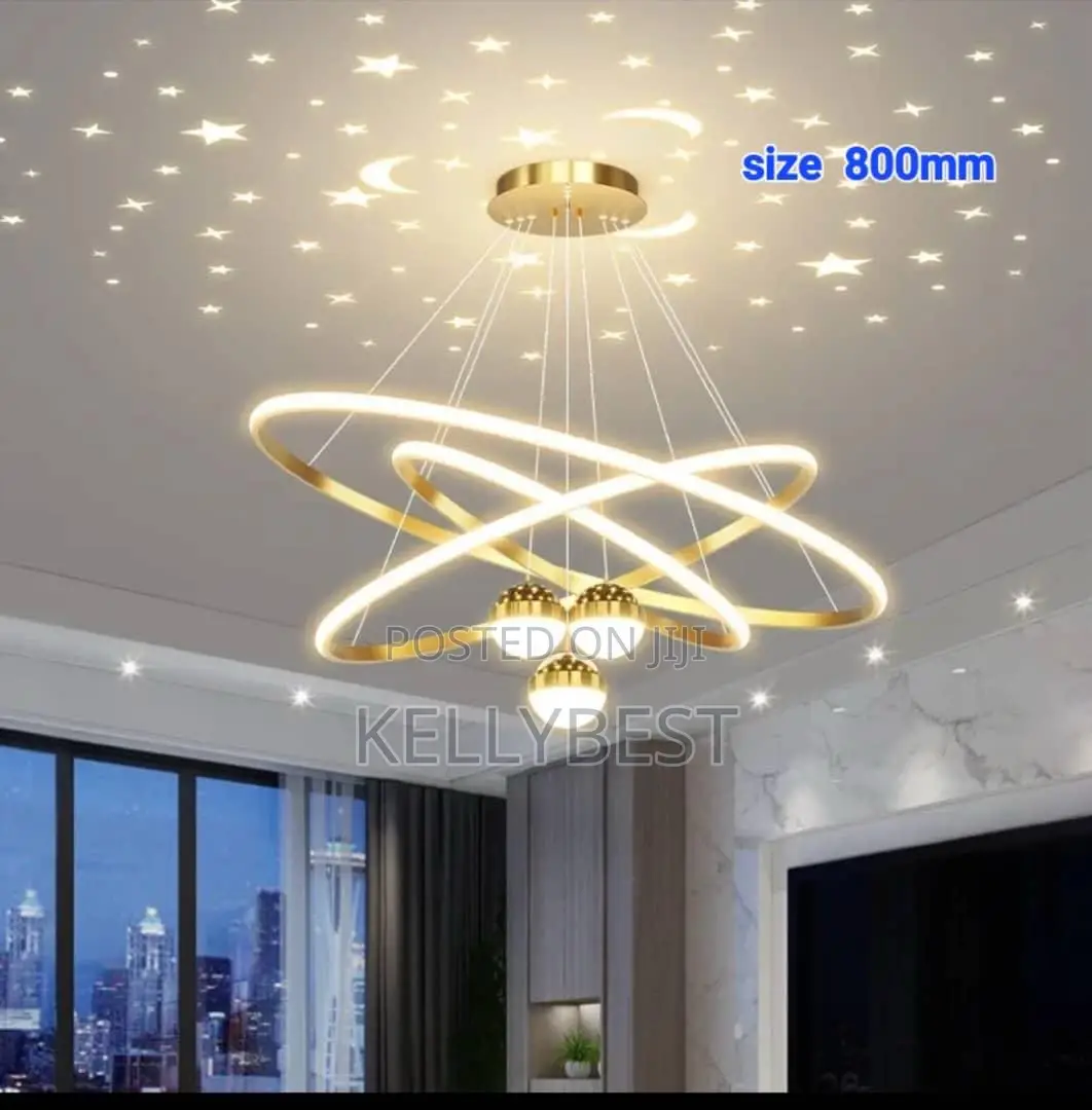 Luxury Three Rings Light