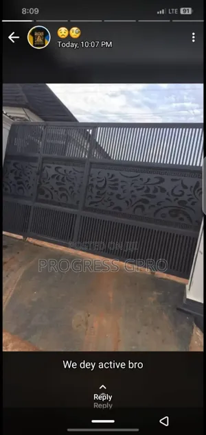 Gate With Quality Materials
