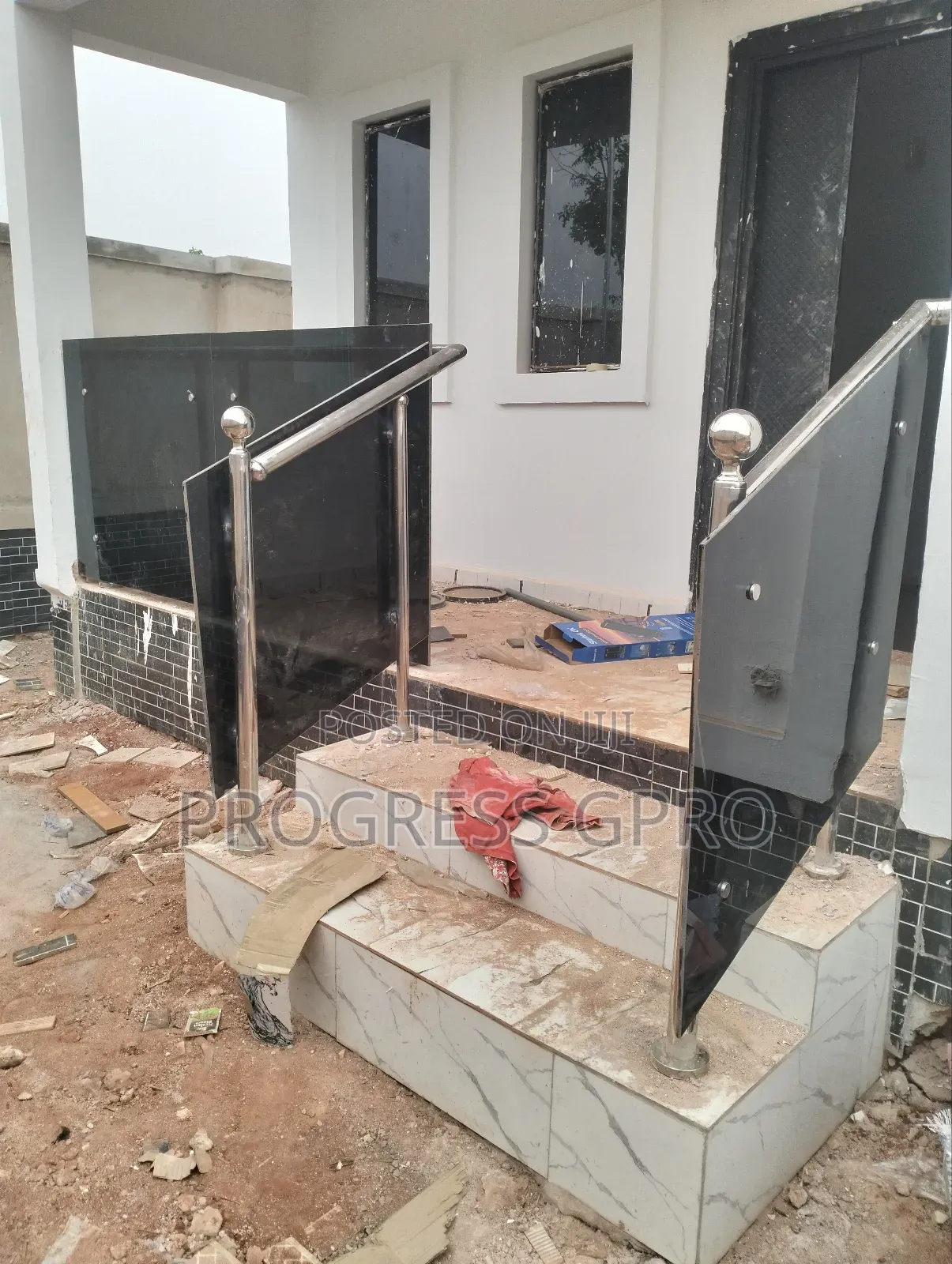 Stainless Glass Handrail