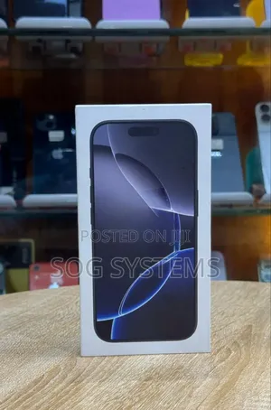 New Apple iPhone 16 Pro 256 GB Black