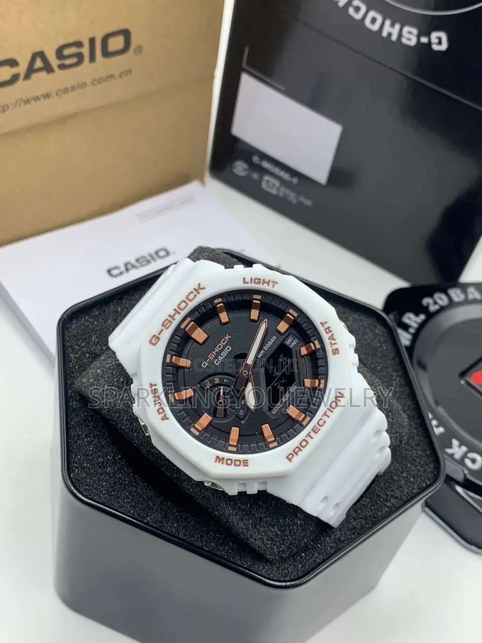 White G-Shock