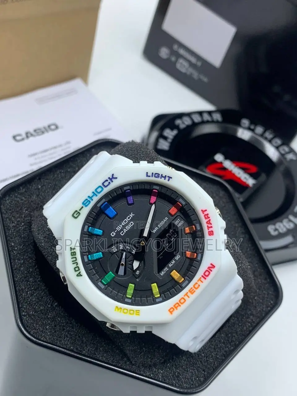 White G-Shock