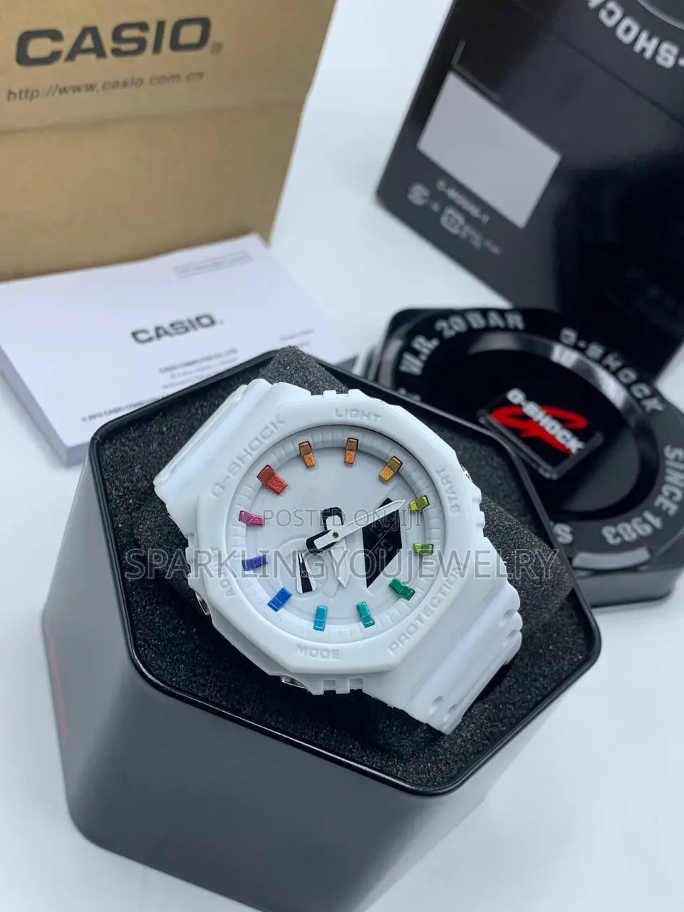 White G-Shock