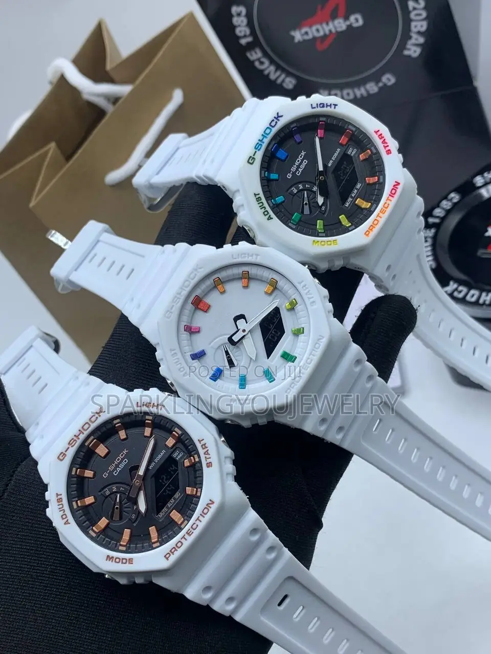 White G-Shock